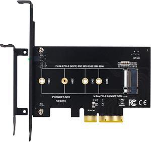 Werleo M.2 PCIe to PCIe 3.0 x4 Adapter - Support M.2 PCIe 2280, 2260, 2242, 2230
