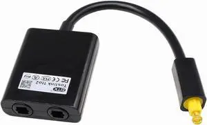 Toslink Digital Optical SPDIF Audio Cable Optical Audio Cable Adapter