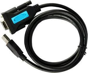 Werleo 5 Feet USB 2.0 to Serial Adapter USB RS232 Cable USB Serial Cable Converter DB9 USB with FTDI Chipset Gold Plated for Win10 8.1 8 7 Vista XP 2000 Andorid Linux Mac OS X10.6 & Above