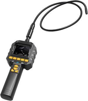 Inspection Camera with Light WERLEO Digital Industrial Endoscope 2.31" LCD Color LCD Video Screen Borescopes with 3.2ft Flexible Snake Tube Camera Waterproof IP67 Tool Box Black