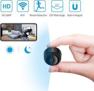Mini Spy Camera Werleo 1080P HD Wireless Hidden Camera Portable WiFi Security Monitor Cameras Small Nanny Cam with Night Vision / Motion Detection / iOS / Android APP for Home and Office