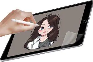 New iPad Air 10.5 inch 2019 PET Paperlike Screen Protector Anti-Glare Anti-Scratch Same Like Writing On Paper Apple Pencil Compatible Paperlike Film for Drawing Sketching on iPad Pro 10.5