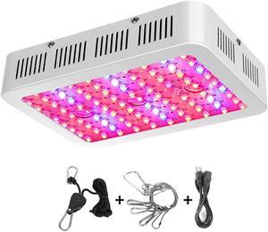 Grow Light WERLEO 1000W UV IR LED Plant Lights Full Spectrum Double Chips Growing Lamps Bulbs for Indoor Plants Hydroponics Greenhouse Fruits Veg and Flowers White