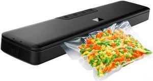 Vacuum Sealer Machine by HYASIA, ZK-03 Vacuum Sealer With Starter Kit, Automatic Sealing System with 20 vacuum sealer Bags Multi-use Vacuum Packing Machine for Food Preservation, Dry & Moist Food Mod