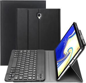 Galaxy Tab S4 10.5 Keyboard Case with S Pen Holder Slim Shell Lightweight Stand Case with Detachable Wireless Bluetooth Keyboard for Samsung Galaxy Tab S4 10.5 2018 Model SM-T830 T835 T837