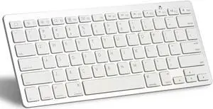 WERLEO Ultra-Slim Bluetooth Keyboard Compatible with New iPad 9.7 2018 iPad 2017 iPad Pro iPad Air 2 / Air iPad Mini 4 3 2 1 iPad 4 3 2 and Other Bluetooth Enabled Devices