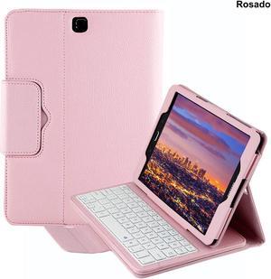 Keyboard Case for Samsung Galaxy Tab S2 9.7 SM-T810 / T815 / T813 Detachable Magnetic Removable Wireless Bluetooth Smart Keyboard Cover Protective Stand Book Folio Slim Fit PU Leather