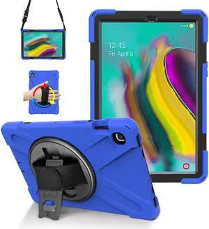 Werleo Samsung Galaxy Tab S5e 10.5 Inch 2019 T720 T725 Case Heavy Duty Shockproof Cases with 360 Degree Rotating Hand Strap / Kickstand / Shoulder Strap for 10.5" Galaxy Tab S5e Tablet SM-T720 / T725