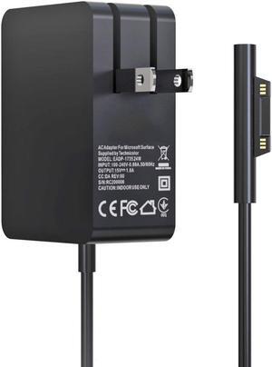Surface Go Charger Power Supply Adapter 24W 15V 1.6A Compatible Microsoft Surface Go / Surface Pro 4 Core m3 / Surface Pro 3 Core m3 / Surface Pro 2017 Core m3 /Surface Laptop Core m3 Carrying Case