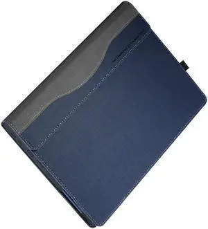 Werleo Compatible for Lenovo ThinkPad X1 Carbon Case Cover 6th Gen & 5th Gen Laptop 14 Inch (NOT FIT 1st Gen/2nd Gen/3rd Gen/4th Gen) PU Leather Folio Stand Protective Hard Shell Case Cover