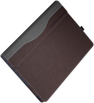 Werleo Compatible for Lenovo ThinkPad X1 Carbon Case Cover 6th Gen & 5th Gen Laptop 14 Inch (NOT FIT 1st Gen/2nd Gen/3rd Gen/4th Gen) PU Leather Folio Stand Protective Hard Shell Case Cover