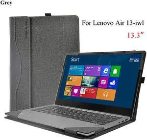 Protective Case For Lenovo Air13 iwl 13.3 inch Luxury PU Leather Case Notebook Cover For Lenovo New Air 13-iwl 13.3" Laptop Case
