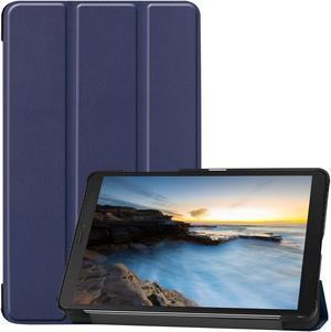 Compatible with Samsung Galaxy Tab A 8.0 2019 Case SM-T290 / T295 / T297 Shockproof Folio Stand Cover PU Leather Holster Tablet Protective Case with Kickstand