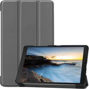 Compatible with Samsung Galaxy Tab A 8.0 2019 Case SM-T290 / T295 / T297 Shockproof Folio Stand Cover PU Leather Holster Tablet Protective Case with Kickstand
