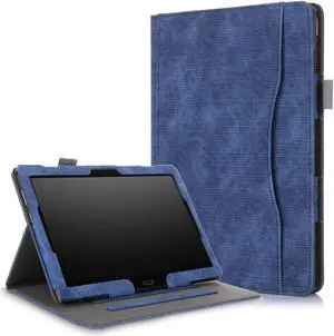 Case for Lenovo Tab M10 / P10 Smart Folio Stand Cover For Lenovo Tab M10 X605F / P10 X705F 10.1 inch Tablet with Multiple Viewing Angles / Document Card Pocket