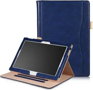 Werleo Lenovo Tab P10 10.1 Case 2018 Released Stand Folio Case Cover for Lenovo Tab P10 TB-X705F TB-X705L 10.1 Inch Tablet with Multiple Viewing Angles / Document Card Pocket