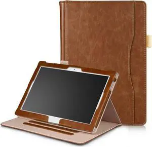 Werleo Lenovo Tab P10 10.1 Case 2018 Released Stand Folio Case Cover for Lenovo Tab P10 TB-X705F TB-X705L 10.1 Inch Tablet with Multiple Viewing Angles / Document Card Pocket
