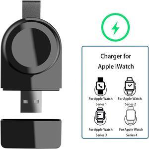 Watch Charger for Apple Magnetic Portable Wireless iWatch Charger Compatible for Apple Watch Series 1 2 3 4 in 38mm 40mm 42mm 44mm