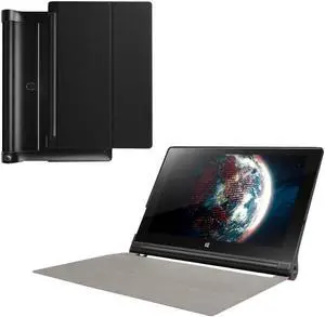 Lenovo YOGA Tab 3 Pro 10.1 X90F Case / Lenovo Yoga Tab 3 Plus YT3-X703F Case Multi-angle support Premium PU Leather Cover Magnetic Folio Stand Cover