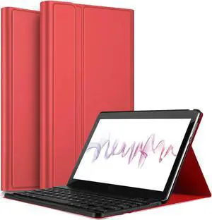Wireless Keyboard Case for Huawei MediaPad M5 Lite 10 2019 Front Prop Stand Case Cover with Detachable Keyboard for Huawei MediaPad M5 Lite 10 2019 Tablet
