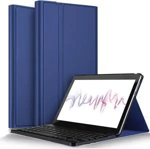 Wireless Keyboard Case for Huawei MediaPad M5 Lite 10 2019 Front Prop Stand Case Cover with Detachable Keyboard for Huawei MediaPad M5 Lite 10 2019 Tablet