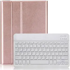Wireless Keyboard Case for Huawei MediaPad M6 8.4 Case with Keyboard Wireless Front Prop Stand Cover Compatible with Huawei MediaPad M6 8.4 Tablet