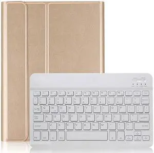 Wireless Keyboard Case for Huawei MediaPad M6 8.4 Case with Keyboard Wireless Front Prop Stand Cover Compatible with Huawei MediaPad M6 8.4 Tablet