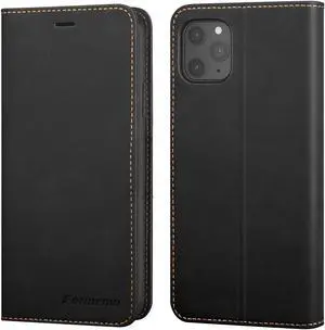 iPhone 11 Pro Wallet Case Premium Leather iPhone 11 Pro Folio Flip Case with Kickstand Card Holder Slots Shockproof Protective Cover for Apple iPhone 11 Pro 5.8 inch