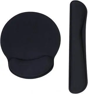 Memory Foam Mouse Pad Keyboard Wrist Rest Support - Ergonomic Support - for Office, Computer, Laptop, Mac - Premium Quality, Durable, Lightweight for Comfortably Typing Pain Relief and Repair