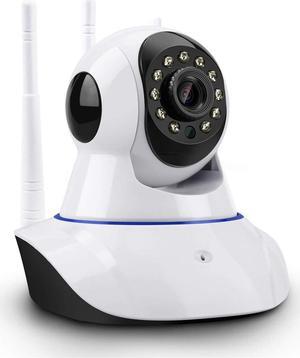 Dome Camera Pan / Tilt / Zoom Home Wireless IP Security Surveillance System 720p HD with Night Vision Remote Monitor with iOS Android App Motion Detection Indoor Camera with Micro SD Card Slot
