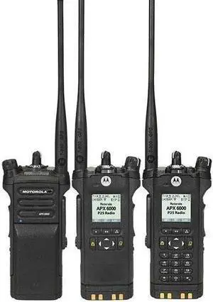 Motorola APX 6000 P25 Portable Radio 700/800 Model 2.5 Options New H98UCF9PW6BN