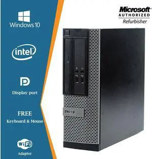 Dell Optiplex 3020 Small Form Factor Desktop PC Intel Core i3 4th Gen 16GB NEW 1TB SSD Windows 10 Pro New Keyboard, Mouse,Power cord,WiFi Adapter