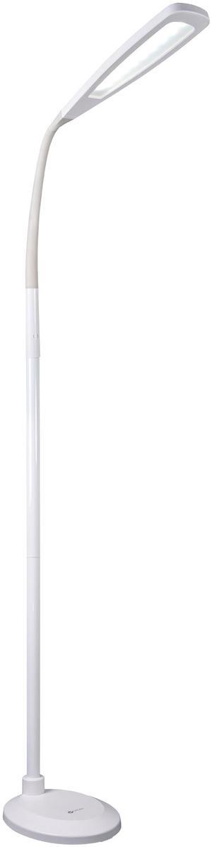 OttLite CSP9300W Wellness Series Flex LED Floor Lamp - 49" to 71" High - White