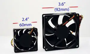 2Pcs DMD / Lamp Fans for Samsung TV G6015M12B2 / G9225L12B2