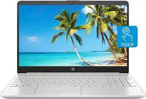 HP 15.6 Inch Full HD Touch-Screen Custmized Laptop | AMD 8-Core Ryzen 7 5700U (Beats i7-10875H) | WiFi 6 |16GB DDR4 RAM 256GB  SSD | Long-lasting battery life | Windows 10 Home | Silver