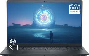 Dell Inspiron 15 3520 Laptop, 15.6" Full HD Touchscreen Display, Intel 4-Core i5-1155G7 Processor (Up to 4.5GHz), 16GB RAM, 512GB SSD, Webcam, Wi-Fi, HDMI