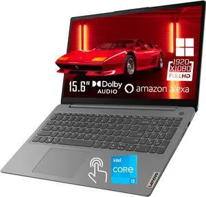 Lenovo Ideapad 3i, 15.6" FHD Touchscreen Laptop, Intel Core i3-1115G4(Beats i5-1035G4, 3.0 GHz Base Clock), 16GB DDR4 RAM 512GB SSD, Dolby Audio, WiFi 6, Alexa, Bluetooth 5.1, HDMI, Win11 Home
