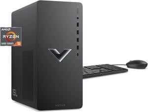 HP Victus 15L Gaming Tower Desktop PC AMD 6Core Ryzen 5600G Processor Up to 44 GHz 32GB RAM 1TB SSD AMD Radeon RX6400 with Mouse and Keyboard Win 11 Home