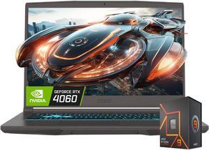 MSI Thin A15 Gaming Laptop, 15.6" FHD 144Hz Display, AMD Ryzen 9 8945HS(Up to 5.2 GHz), NVIDIA GeForce RTX 4060 Graphics, 64GB DDR5, 2TB SSD, Wi-Fi 6E, Bluetooth 5.3, Backlit Keyboard, Win11 Home