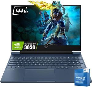 HP Victus 15.6" Gaming Laptop, LED 144Hz FHD IPS Display, 8-Core Intel Core i5-12450H, 16GB RAM 1TB SSD, GeForce RTX 3050, Backlit KB, SD Card Reader, WiFi 6, Win11 Home