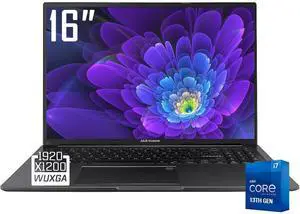 ASUS Vivobook 16 Business Laptop, 16" WUXGA IPS 16:10 300 Nit Display, Intel 10-Core i7-1355U(Up to 5.0GHz), 16GB RAM 1TB SSD, Intel Iris Xe Graphics, Bluetooth 5.1, Backlit KB, Win11 Home