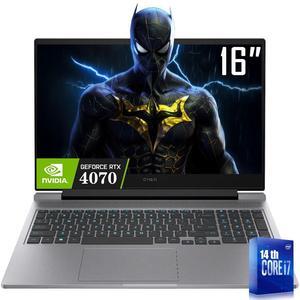 HP OMEN Gaming Laptop, 16.1" 144Hz FHD IPS Display, Intel Core i7-14700HX(20 cores, up to 5.50 GHz), GeForce RTX 4070, 32GB DDR5 1TB SSD, RGB Backlit KB, Wi-Fi 6E, RJ-45, Thunderbolt 4, Win11 Home