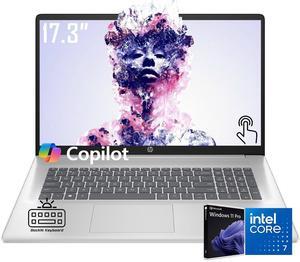 HP 17.3" Business and Student Laptop, HD+ Touchscreen BrightView Display, Intel Core 7 150U 10-Core(Up to 5.40 GHz), 32GB RAM 1TB PCIe SSD, Backlit Keyboard, Wi-Fi 6, Bluetooth 5.3, Win11 Pro