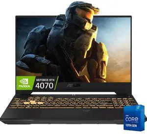 ASUS TUF F15 15.6" Gaming Laptop, 13th Gen Intel 10-Core i7-13620H, GeForce RTX 4070 8GB GDDR6, 32GB DDR5 RAM, 1TB PCIe 4.0 SSD, RGB Backlit Keyboard, Thunderblot 4, RJ45, Win11 Home