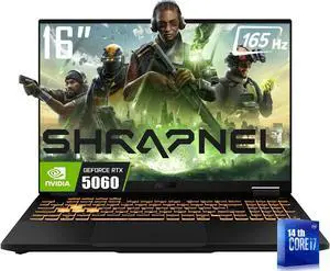 ASUS TUF F16 Gaming Laptop, 16" WUXGA 165Hz 300nits, 14th Gen Intel 16-Core i7-14650HX, GeForce RTX 5060 8GB GDDR7, 32GB DDR5 RAM, 1TB PCIe 4.0 SSD, RGB Backlit KB, Thunderblot 4, RJ45, Win11 Home