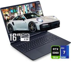 Dell Alienware 16 Aurora Gaming Laptop, 16" WQXGA 120Hz Display, Intel 10-Core 7 240H(Up to 5.2GHz), GeForce RTX 5060 8GB GDDR7, 32GB DDR5 1TB SSD, RGB Backlit KB, Wi-Fi 7, Thunderbolt 4, Win11 Home
