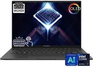 ASUS Zenbook Business Copilot PC Laptop, 14" Touchscreen OLED FHD+ (1920 x 1200) 60Hz 500nits Display,  Intel Core Ultra 7 225H, 16GB LPDDR5 / 512GB SSD, Backlit KB, WiFi 7, Thunderbolt 4, Win 11 Home