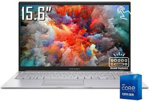 ASUS Vivobook Laptop, 15.6" FHD Touchscreen 60Hz 250 nits Display, Intel 10-Core i7-1355U, 16GB RAM 1TB PCIe SSD, Intel Iris Xe Graphics, Wi-Fi 6E, Bluetooth 5.3, Backlit Keyboard, Win11 Home
