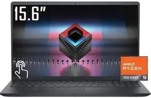Dell Inspiron 15 Copilot PC Laptop, 15.6" FHD IPS Touchscreen 60Hz Display, AMD Ryzen 5 7530U (>Core i5-1235U), 8GB RAM / 1TB SSD, AMD Radeon Graphics, Wi-Fi 5, SD Card Reader, Win11 Home Dell Inspiron 15 Copilot PC Laptop, 15.6" FHD IPS Touchscreen 60Hz Display, AMD Ryzen 5 7530U (>Core i5-1235U), 8GB RAM / 1TB SSD, AMD Radeon Graphics, Wi-Fi 5, SD Card Reader, Win11 Home