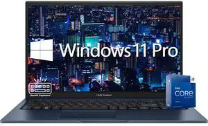 ASUS Vivobook Business AI Laptop, 15.6" FHD 16:9 250 Nits Display, 14-Core Intel Core i9-13900H, 16GB RAM / 1TB SSD, Intel Iris Xe Graphics, WiFi 6E, Bluetooth 5.3, Backlit Keyboard, Win11 Pro ASUS Vivobook Business AI Laptop, 15.6" FHD 16:9 250 Nits Display, 14-Core Intel Core i9-13900H, 16GB RAM / 1TB SSD, Intel Iris Xe Graphics, WiFi 6E, Bluetooth 5.3, Backlit Keyboard, Win11 Pro